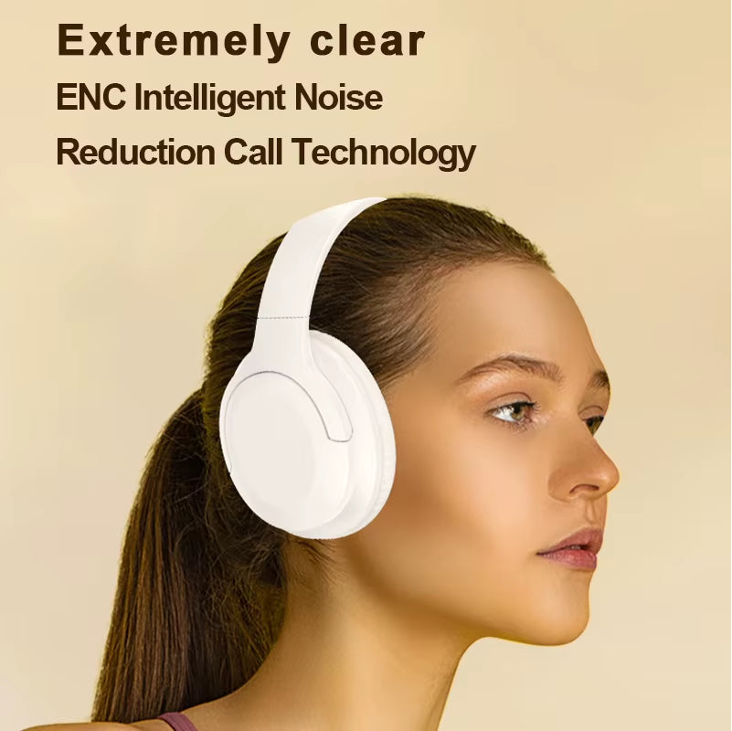 ANC Noise Canceling Headphones A1 Wireless Bluetooth Headphones BT5.3 400Mah Over-Ear Foldable for Sports Work Games