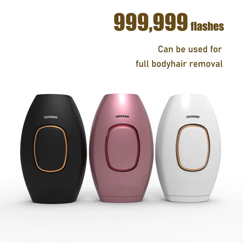 Permanently Home Use Mini Handheld 999999 Flashes IPL Laser Hair Removal Device Painless Personal Care for Men and Women