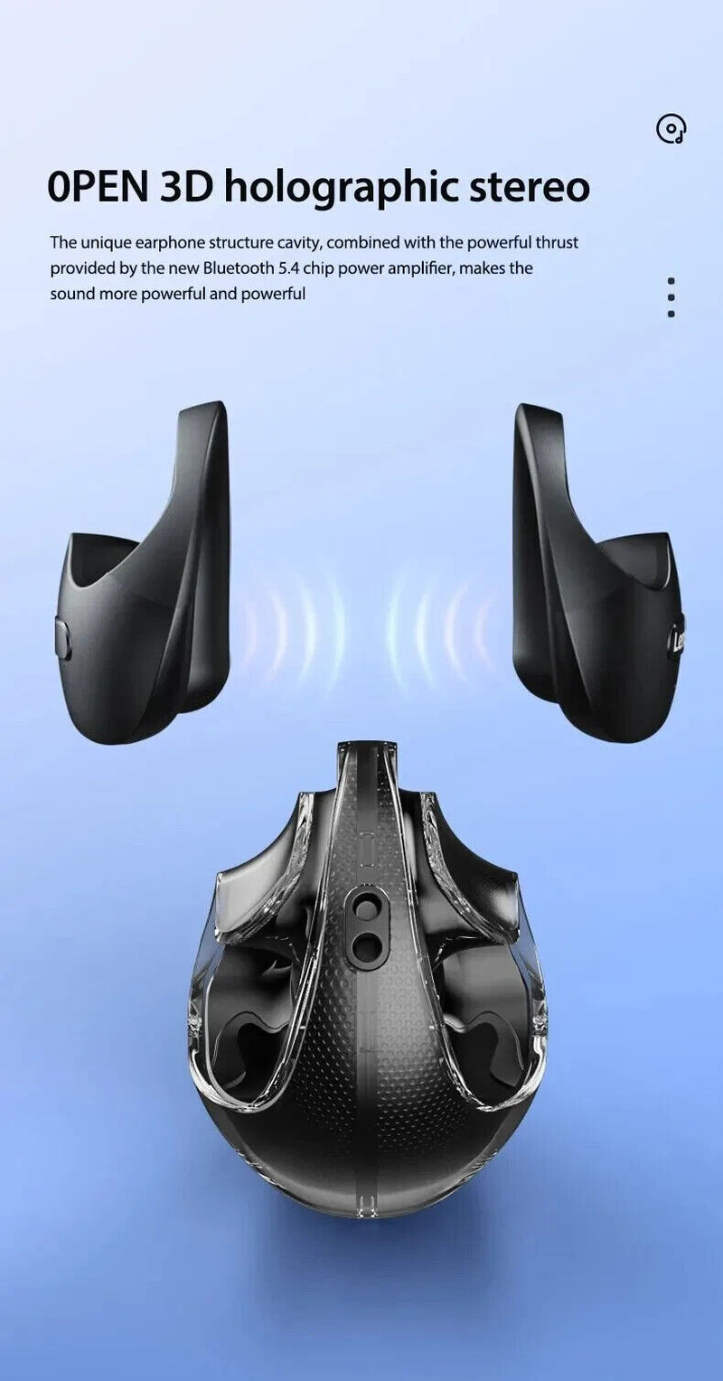 Lenovo X15Pro OWS Earphone Bluetooth 5.4 Ear-Mounted Sports Waterproof Wireless