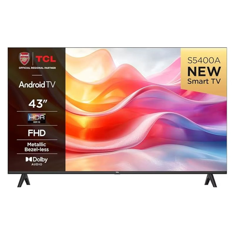 43S5400AK 43-Inch Television, HDR, FHD, Smart TV Powered by Android TV,43S5400AK