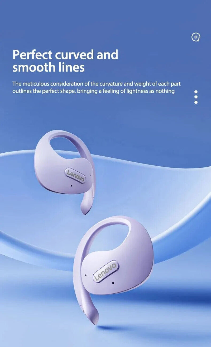 Lenovo X15Pro OWS Earphone Bluetooth 5.4 Ear-Mounted Sports Waterproof Wireless
