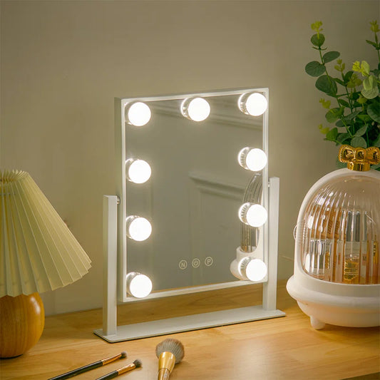 Vanity Mirror with 9 Led Bulbs